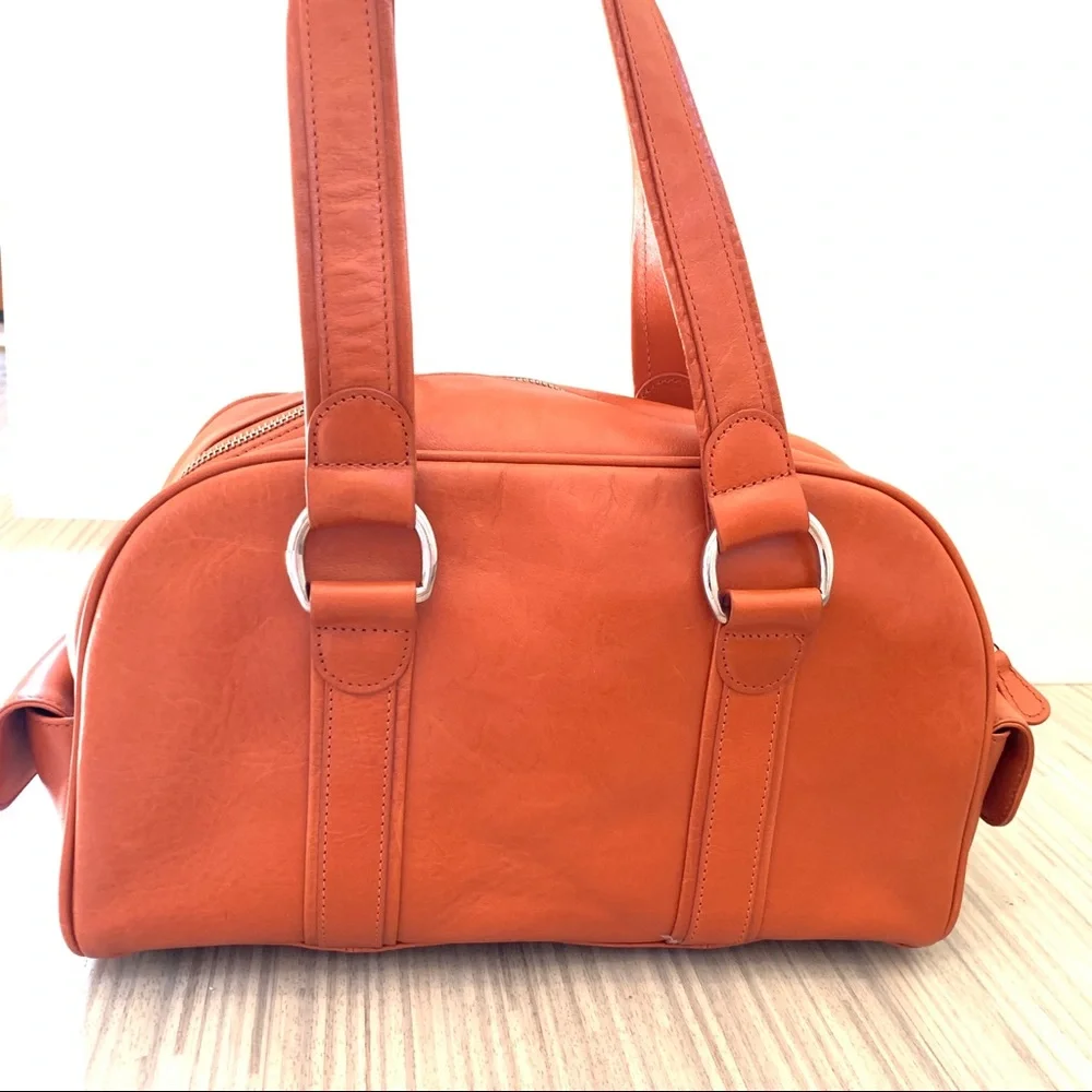 Mulholland Leather Handbag - Vintage EUC - Picture 2 of 8
